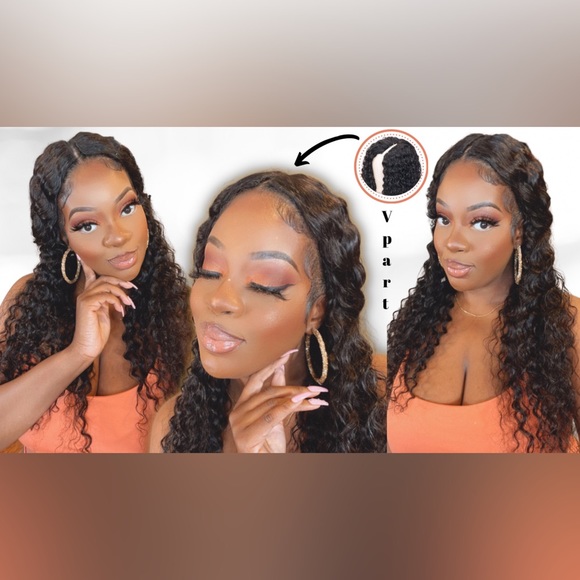 24" Water Wave Wig with VPart - Junoda Wig - Picture 4 of 4